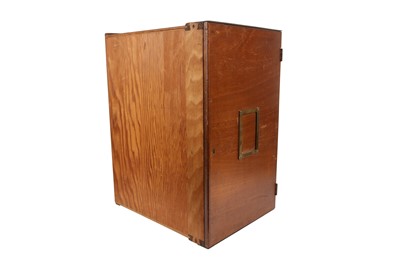 Lot 103 - A CABINET MADE TO SAFEGUARD SPECIMENS FROM LONDON'S NATURAL HISTORY MUSEUM DURING WWII