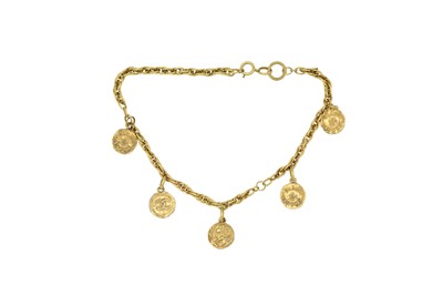 Lot 279 - Chanel CC Medallion Charm Necklace