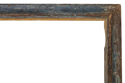 Lot 118 - AN EARLY 18TH CENTURY REVERSE PARCEL PAINTED FRAME