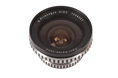 Lot 215 - A Carl Zeiss Jena 20mm f/4 Flektogon Wide Angle Lens