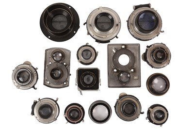 Lot 220 - A Group of Lenses & Camera Parts