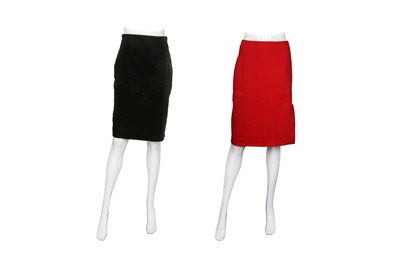 Lot 428 - Two Versace Pencil Skirts - Size 42