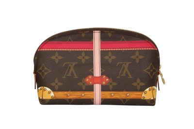 Lot 192 - Louis Vuitton Monogram 'Summer Trunks' Cosmetic Pouch PM