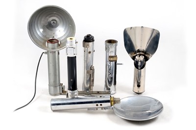 Lot 356 - Group of Vintage Flash Units & Reflectors.