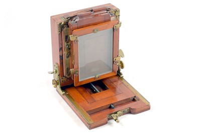 Lot 45 - A Rare, Quarter Plate Lancaster "Extra Special" Instantagraph with See-Saw Shutter.