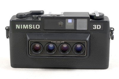 Lot 65 - A Working Nimslo 3D Lenticular Camera.