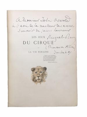 Lot 605 - Le Roux (Hugues): Les Jeux Du Cirque et La Vie Foraine