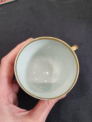 Lot 763 - A CHINESE FAMILLE ROSE 'IMMORTALS' COFFEE CUP.