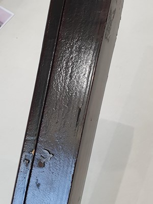 Lot 912 - FOUR CHINESE BLACK LACQUER GILT-DECORATED FAN BOXES.