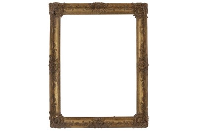 Lot 101 - A FRENCH 19TH CENTURY LOUIS XIV GILDED COMPOSITION FRAME