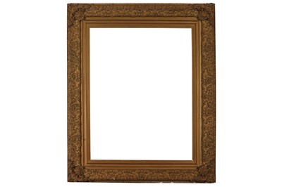 Lot 106 - A FRENCH 19TH CENTURY RÉGENCE STYLE GILDED COMPOSITION FRAME