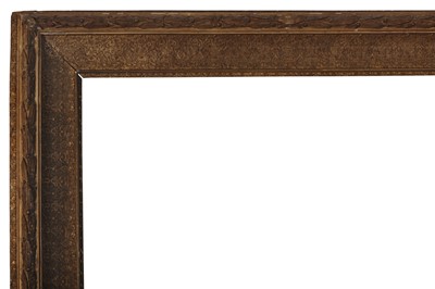 Lot 108 - A FRENCH 19TH CENTURY GILDED COMPOSITION FRAME