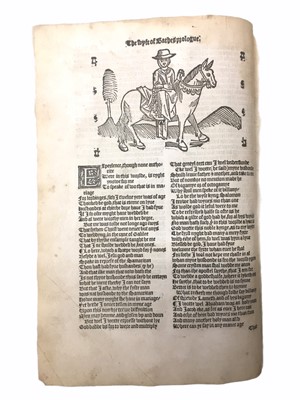 Lot 536 - Chaucer (Geoffrey): [The Workes]