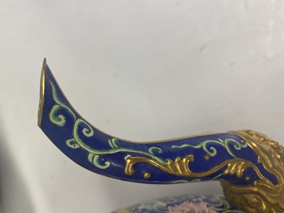 Lot 901 - A CHINESE PAINTED ENAMEL TEA SET.
