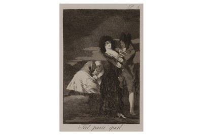 Lot 202 - FRANCISCO DE GOYA Y LUCIENTES (FUENDETODOS 1746 - 1828 BORDEAUX)