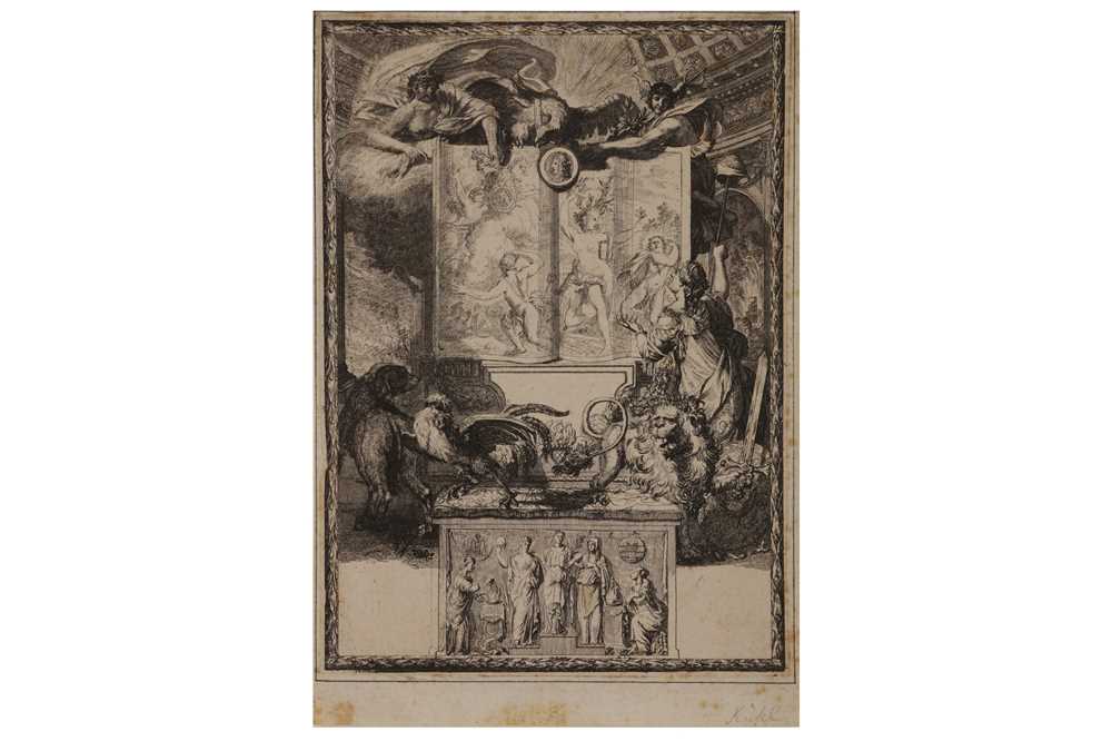 Lot 187 - MELCHIOR KÜSEL (AUGSBURG 1626 - 1683) AFTER GERARD DE LAIRESSE (LIÈGE 1641 - 1711 AMSTERDAM)