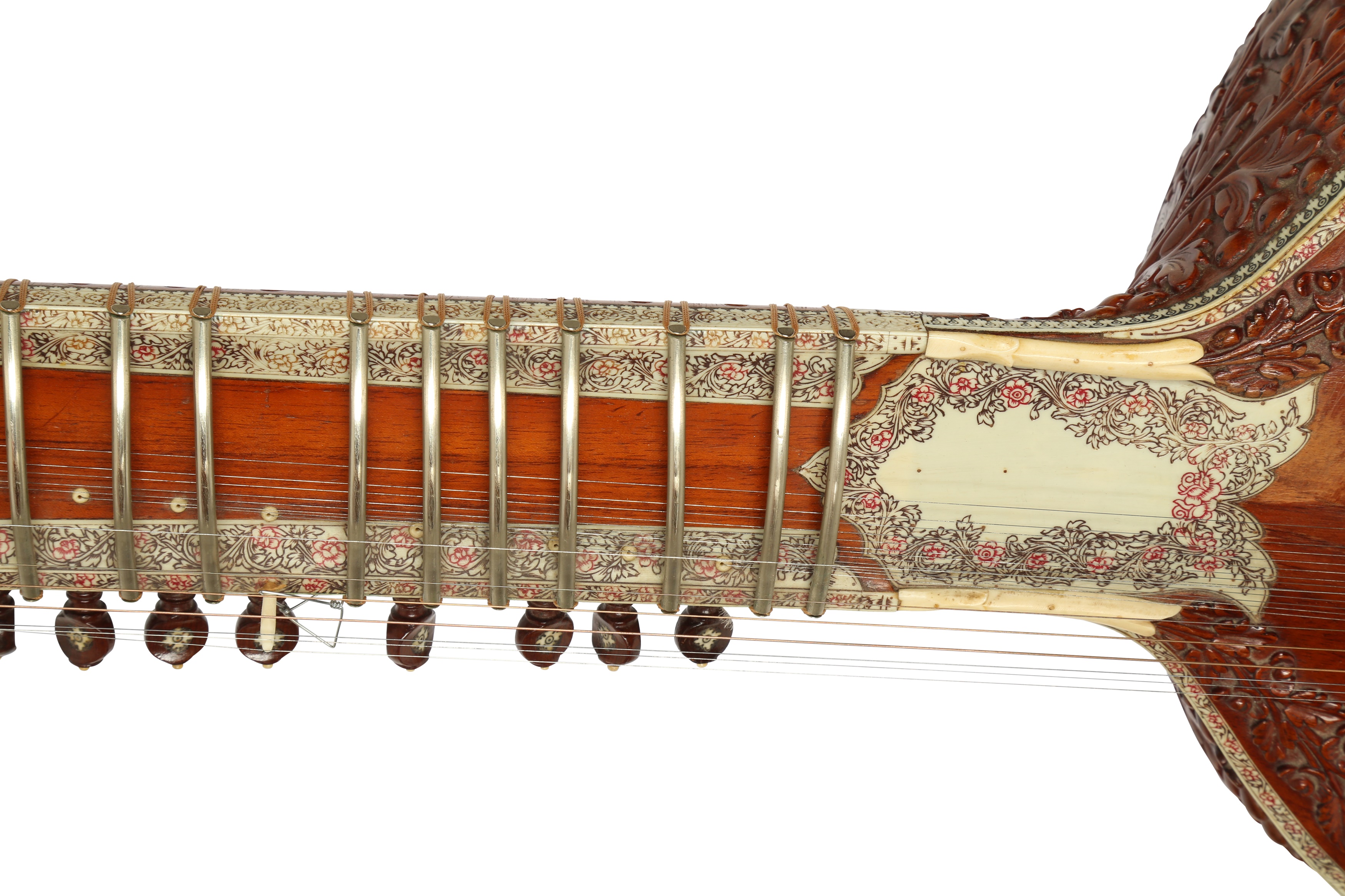 Lot 746 - AN ENSEMBLE OF SOUTH ASIAN INSTRUMENTS FROM