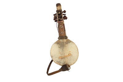 Lot 748 - AN ENSEMBLE OF SOUTH ASIAN INSTRUMENTS FROM THE COLLECTION OF VIRAM JASANI (B. 1945)