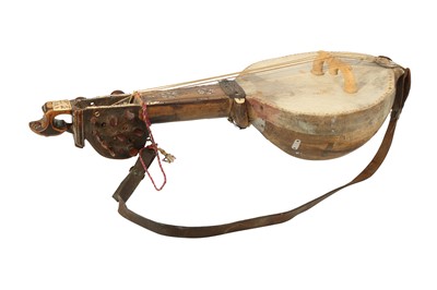 Lot 748 - AN ENSEMBLE OF SOUTH ASIAN INSTRUMENTS FROM THE COLLECTION OF VIRAM JASANI (B. 1945)