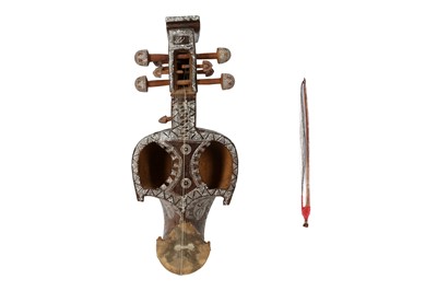 Lot 749 - AN ENSEMBLE OF SOUTH ASIAN INSTRUMENTS FROM THE COLLECTION OF VIRAM JASANI (B. 1945)