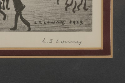 Lot 906 - LAURENCE STEPHEN LOWRY, R.A. (1887-1976)