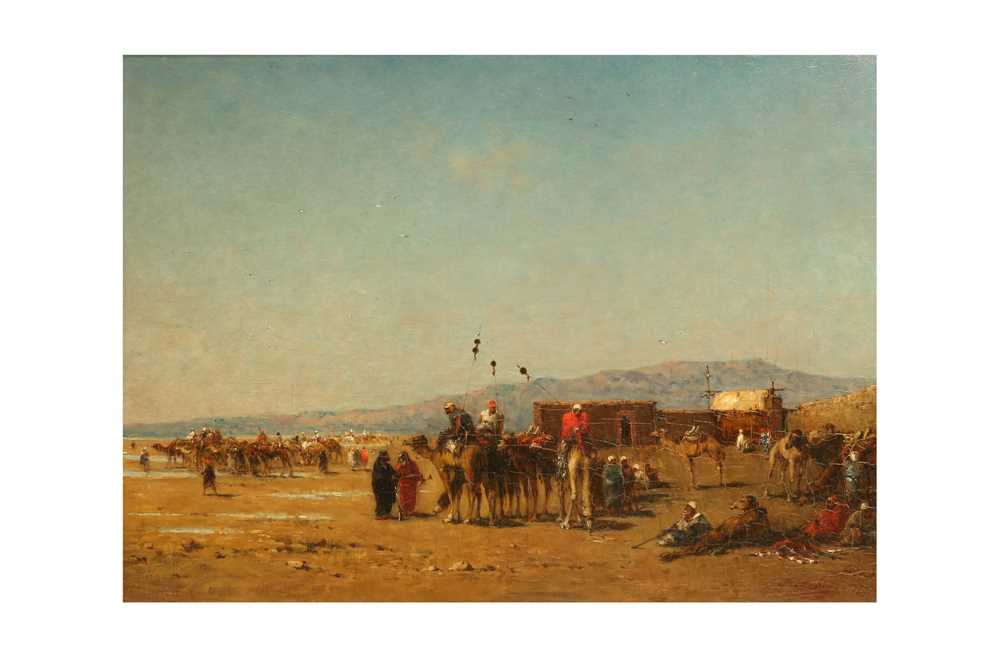 Lot 663 - NARCISSE BERCHÈRE (FRENCH 1819-1891)