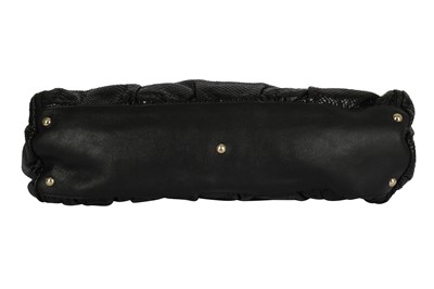 Lot 445 - λ Gucci Black Python D Ring Tote