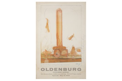 Lot 55 - CLAES THURE OLDENBURG (SWEDISH/AMERICAN B.1929)