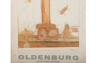 Lot 55 - CLAES THURE OLDENBURG (SWEDISH/AMERICAN B.1929)
