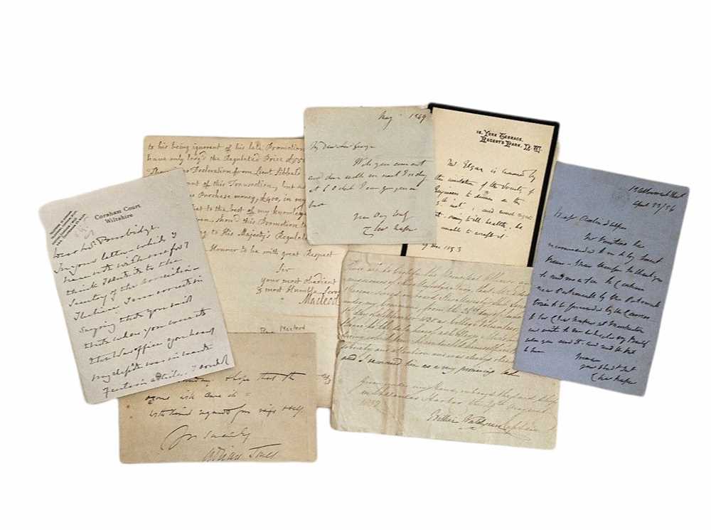 Lot 837 - Autograph Collection.- Military, Naval & Aviation