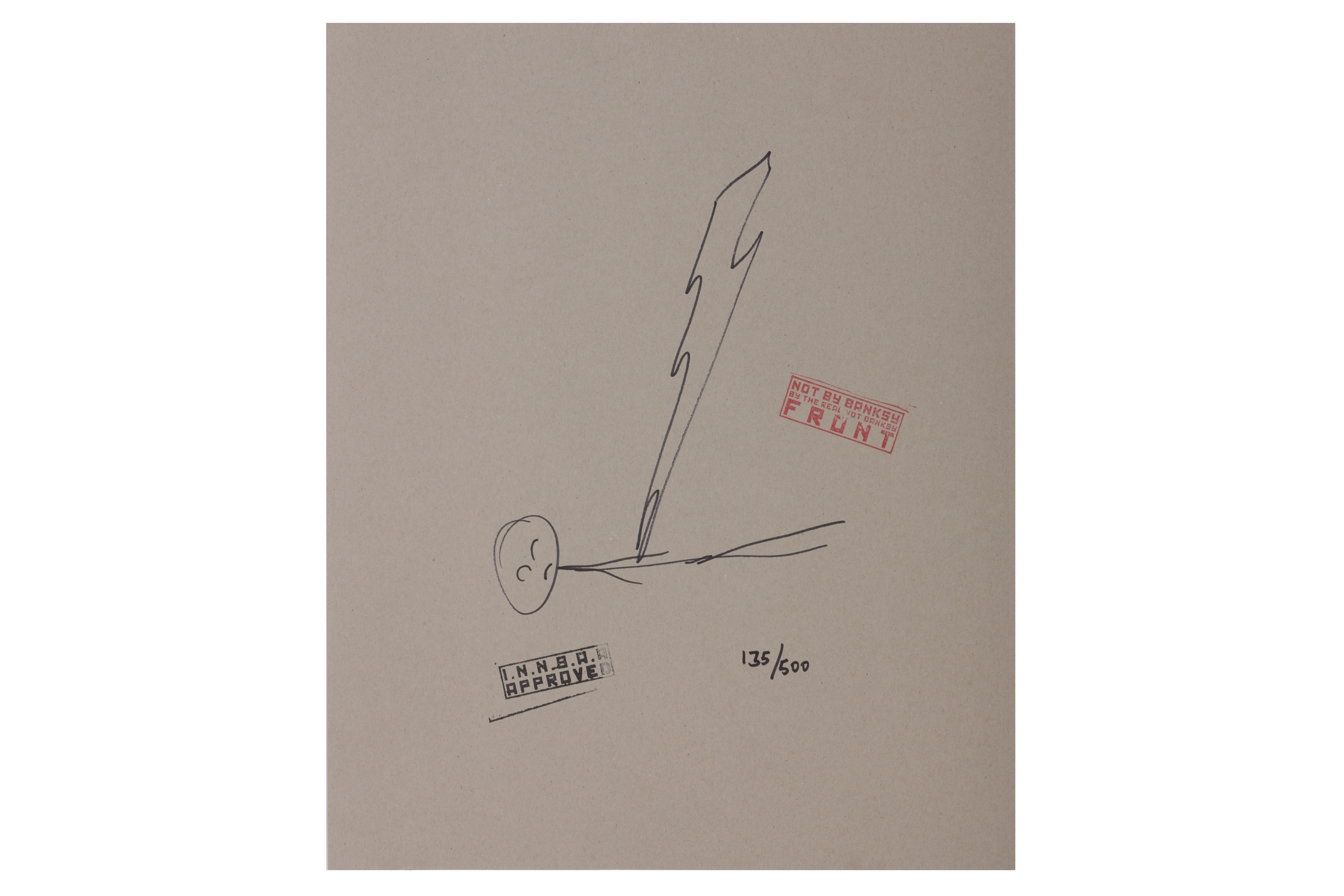 Lot 861 - REAL NOT BANKSY FRONT