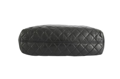 Lot 308 - Chanel Black Quilted Shoulder Bag