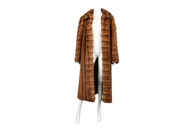 Lot 210 - Christian Dior Brown Sheared Mink  Fur Coat