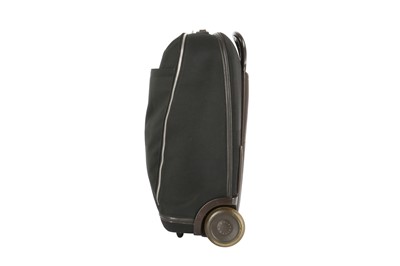 Lot 499 - Louis Vuitton Black Damier Geant Conquerant 55 Rolling Trolley