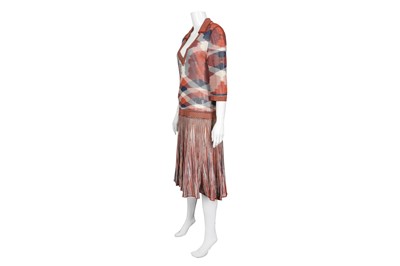 Lot 207 - Missoni Multi Knit Flared Dress - Size 46