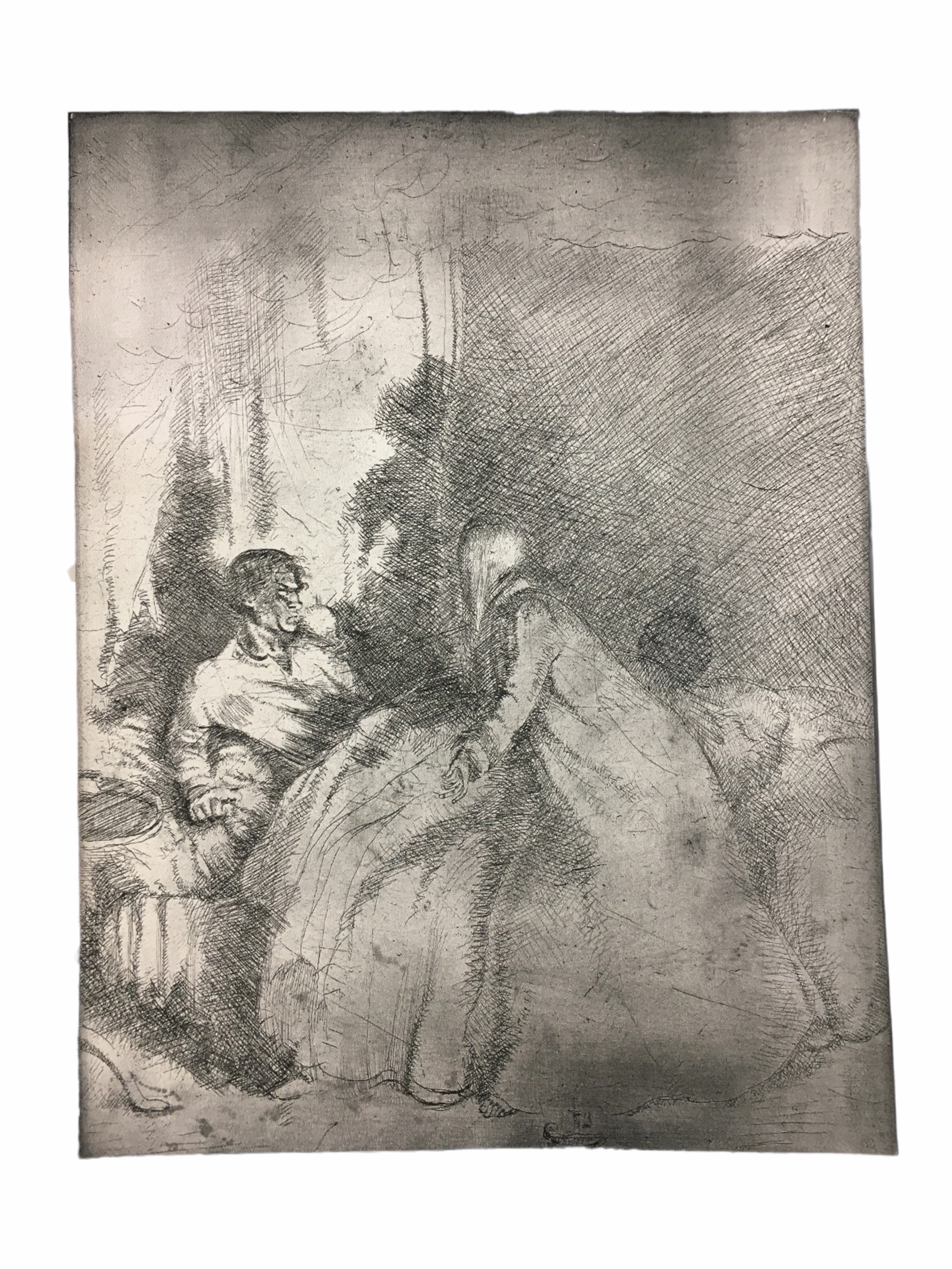 Lot 585 Copper Etching Plates.