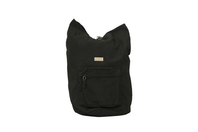 Lot 402 - Gucci Black Nylon Multi-Pocket Backpack