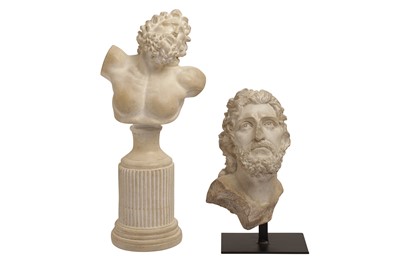 Lot 221 - PURE WHITE LINES, AFTER THE ANTIQUE, THE CRISTOPHE BUST