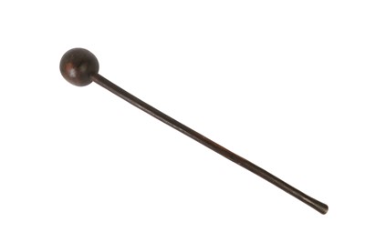Lot 596 - A ZULU KNOBKERRIE, LATE 19TH/EARLY 20TH CENTURY