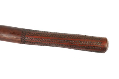 Lot 1098 - A FIJIAN VUNIKAU (WAR CLUB), PROBABLY 19TH CENTURY