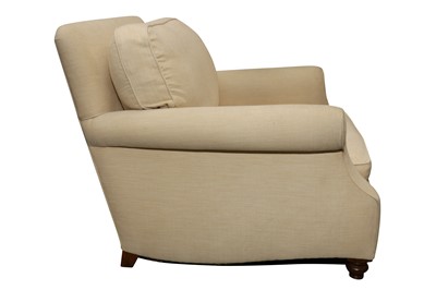 Lot 211 - A KINGCOME SOFAS CREAM UPHOLSTERED ARMCHAIR