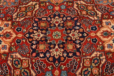 Lot 63 - A FINE KASHAN RUG, CENTRAL PERSIA