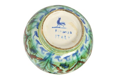 Lot 711 - AN IZNIK-STYLE CANTAGALLI POTTERY VASE