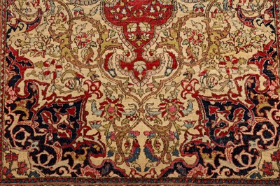 Lot 46 - A FINE ISFAHAN RUG, CENTRAL PERSIA