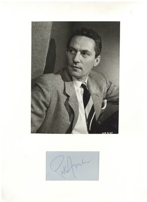 Lot 827 - Autograph Collection.- Actors