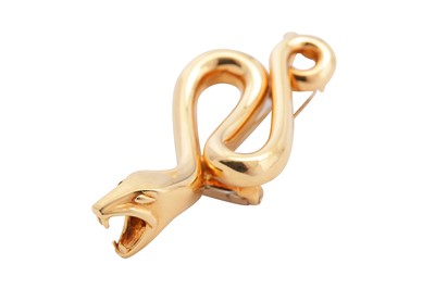 Lot 149 - Boucheron I A snake brooch