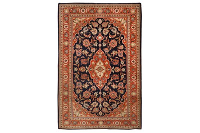 Lot 85 - A FINE KASHAN RUG, CENTRAL PERSIA