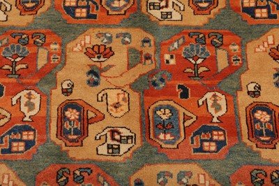 Lot 51 - A LARGE HERIZ RUG, NORTH-WEST PERSIA