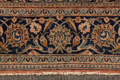 Lot 10 - A FINE KASHAN RUG, CENTRAL PERSIA