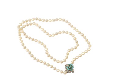 Lot 18 - A CULTURED PEARL NECKLACE